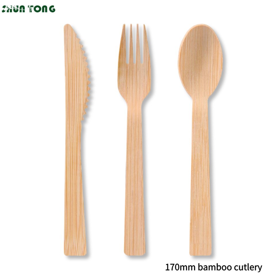 Bamboo Cutlery Set Disposable